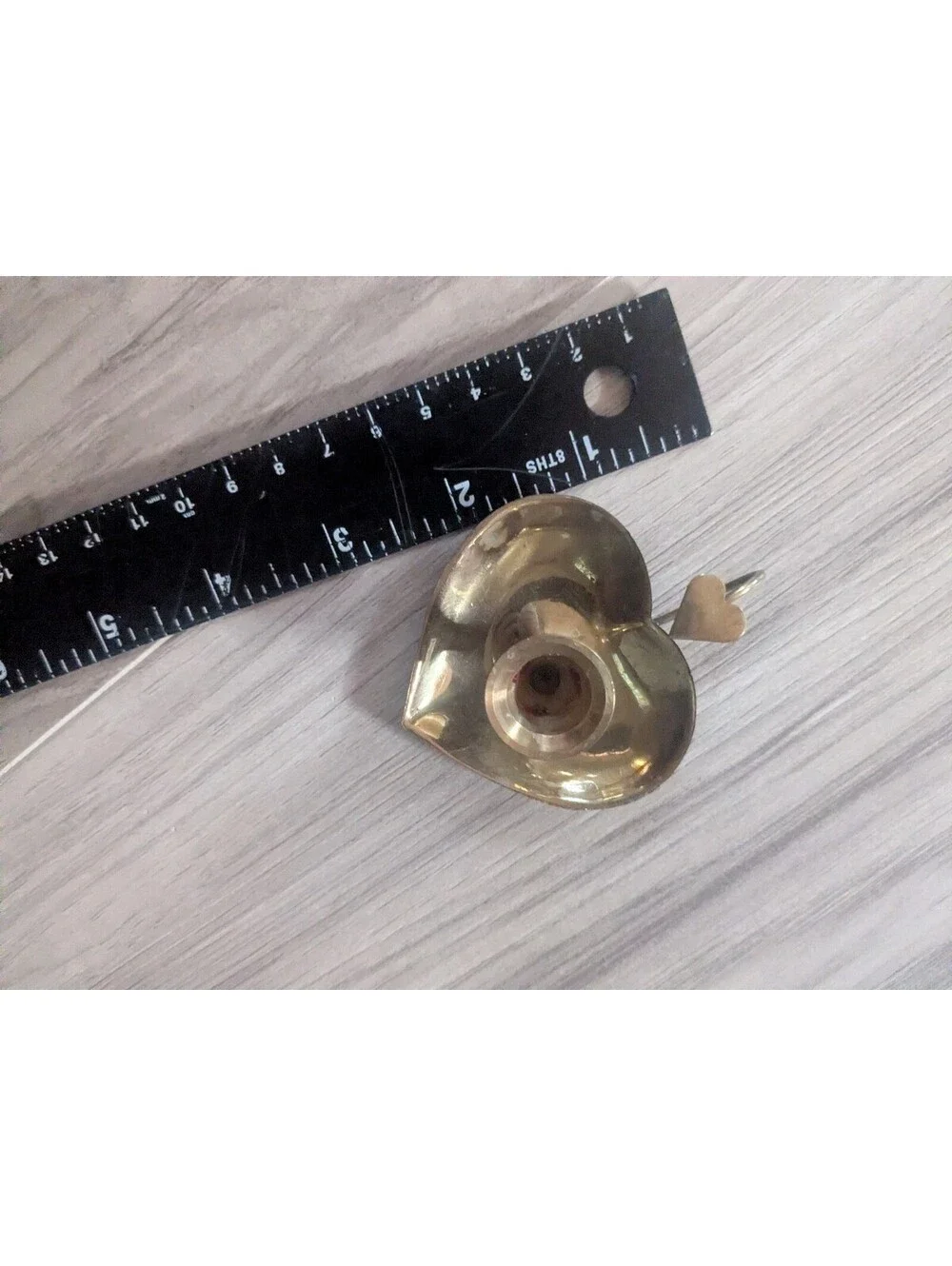 Vintage brass candle holder